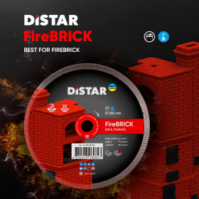 Diamond cutting blade 1A1R 250 FireBRICK, Distar №5
