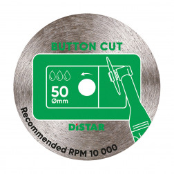 Diamond cutting blade Distar 50x0,8x5,8 ButtonCut