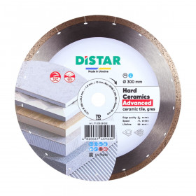 Diamentowa tarcza tnąca 1A1R 300 Hard ceramics Advanced, Distar №1