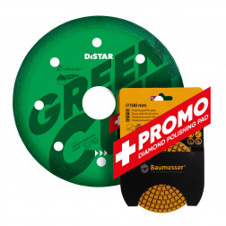 Diamond cutting blade 1A1R 115x22,23 Green Cut, Distar №1