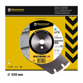 Круг алмазний вiдрiзний 1A1RSS 350 Universal, Baumesser №5