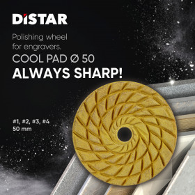 Polishing pad 50x3x7 CoolPAD 1 №7 Polishing pad 50x3x7 CoolPAD 1, Distar №7