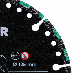 Diamond cutting blade 1A1RSS 125 Rex