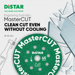 Diamond cutting blade Distar 45x0,8x4x5,8 MasterCUT