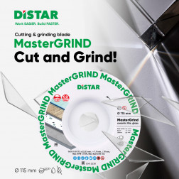Diamond cutting blade 1A1R V 115x1,8/1,5x30x22,23 MasterGRIND