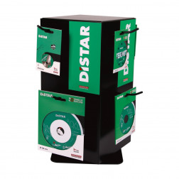 Metal stand  DISTAR with 8 hooks