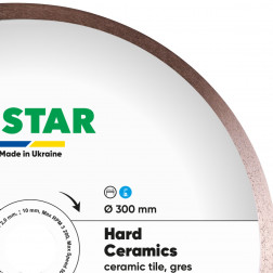 Diamond cutting blade 1A1R 300x32 Hard ceramics