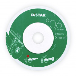 Diamond cutting blade 1A1R 125x0,6x6x22,23 Shine, Distar №1