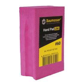 Ręczne diamentowe gąbka szlifujące HAND PAD UNI #60 №2 Ręczne diamentowe gąbka szlifujące HAND PAD UNI #60, Baumesser №2