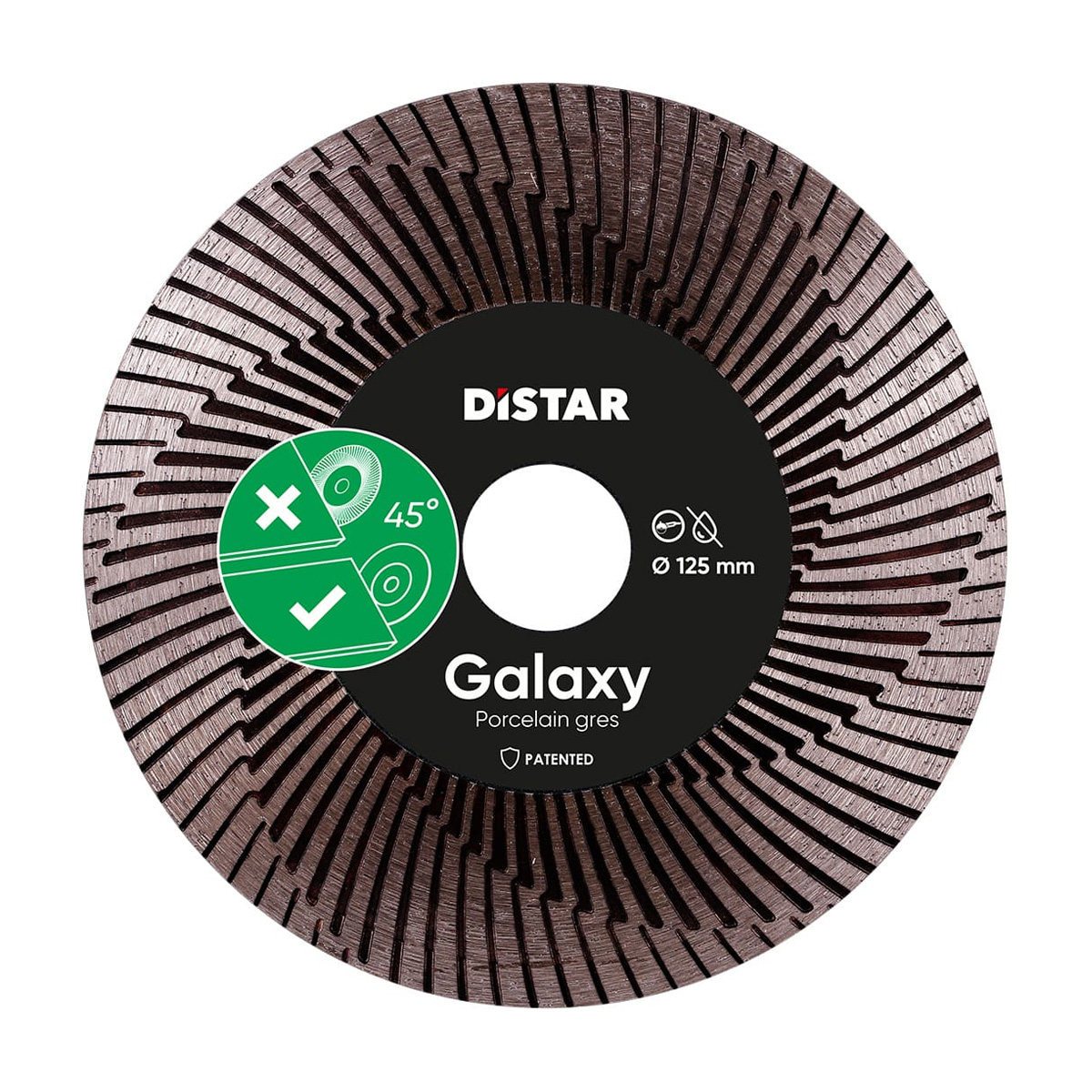 Diamond cutting blade Distar 125x30x22,23 Galaxy
