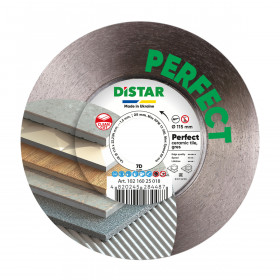 Diamond cutting blade 1A1R 115x1,5x25x22,23H Perfect, Distar №1