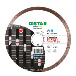 Diamond cutting blade 1A1R 230x25,4 Ceramic Silent, Distar №1