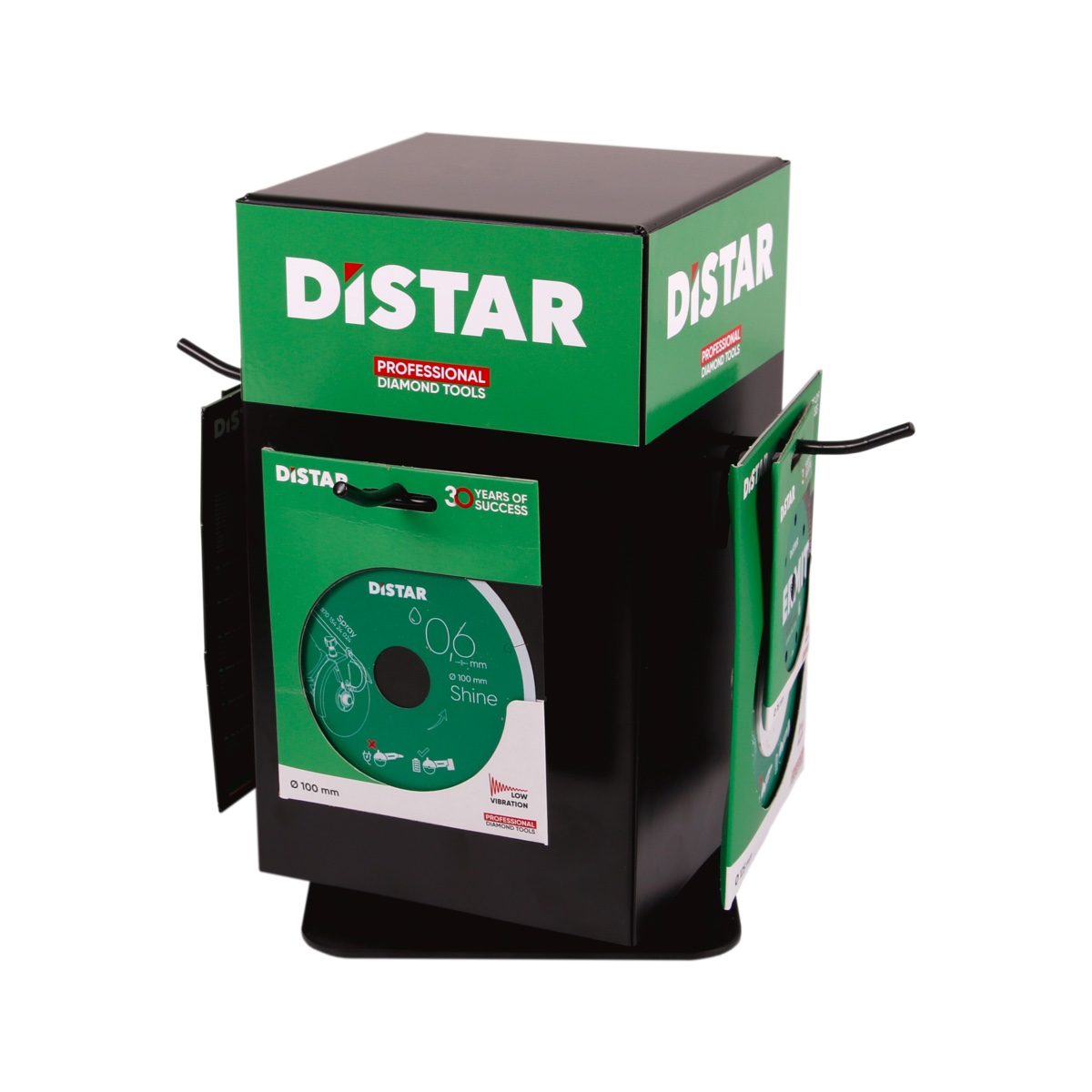 Metal stand DISTAR with 4 hooks