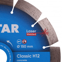 Diamentowa tarcza tnąca 1A1RSS 150 Classic H12