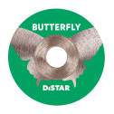 Diamond cutting blade Distar 1A1R 45x0,6x9,6h Butterfly, Distar №1