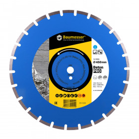 Diamond cutting blade 1A1RSS 450 Beton PRO, Baumesser №1
