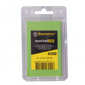 Ręczne diamentowe gąbka szlifujące HAND PAD UNI #200, Baumesser №5