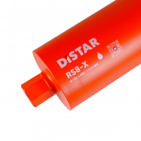 Wiertło diamentowe DDS-W 126x450x1 1/4 UNC RS8-X №2 Wiertło diamentowe DDS-W 126x450x1 1/4 UNC RS8-X, Distar №2