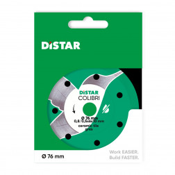 Diamond cutting blade Distar 76x10H Colibri