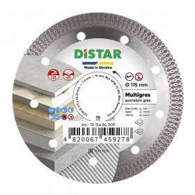 Diamond cutting blade 1A1R 115 Multigres, Distar №1