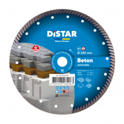 Diamond cutting blade Turbo 230 Beton, Distar №1