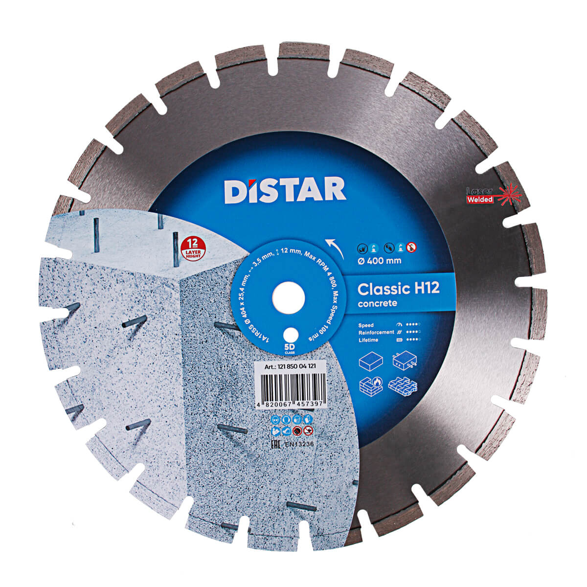 Diamond cutting blade 1A1RSS 404 Classic H12