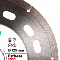 Diamentowa tarcza tnąca 1A1R 125x22,23 Esthete 2.0