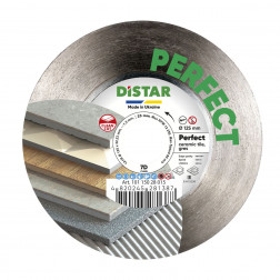 Diamond cutting blade 1A1R 125x22,23H Perfect, Distar №1