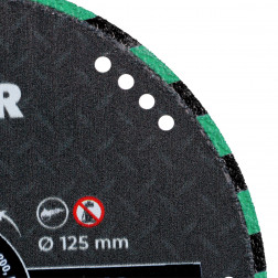 Diamond cutting blade 1A1R V 125x1,5/1,2x2,5x22,2  Metal CUT