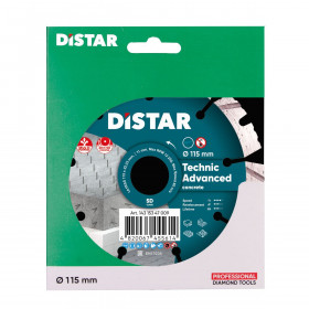 Diamentowa tarcza tnąca 1A1RSS 115 Technic Advanced №5 Diamentowa tarcza tnąca 1A1RSS 115 Technic Advanced, Distar №5