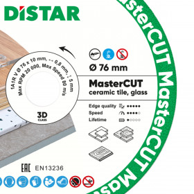 Diamentowa tarcza tnąca 1A1R V 76 MasterCUT, Distar №3