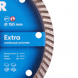 Diamentowa tarcza tnąca Turbo 150 Extra