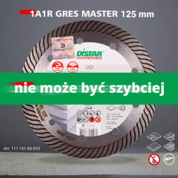 Diamond cutting blade 1A1R 125 Gres Master