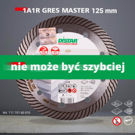 Diamond cutting blade 1A1R 125 Gres Master, Distar №6